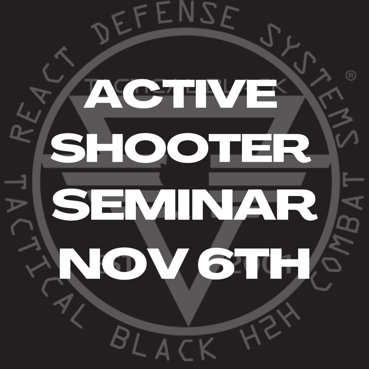 Active Shooter Seminar